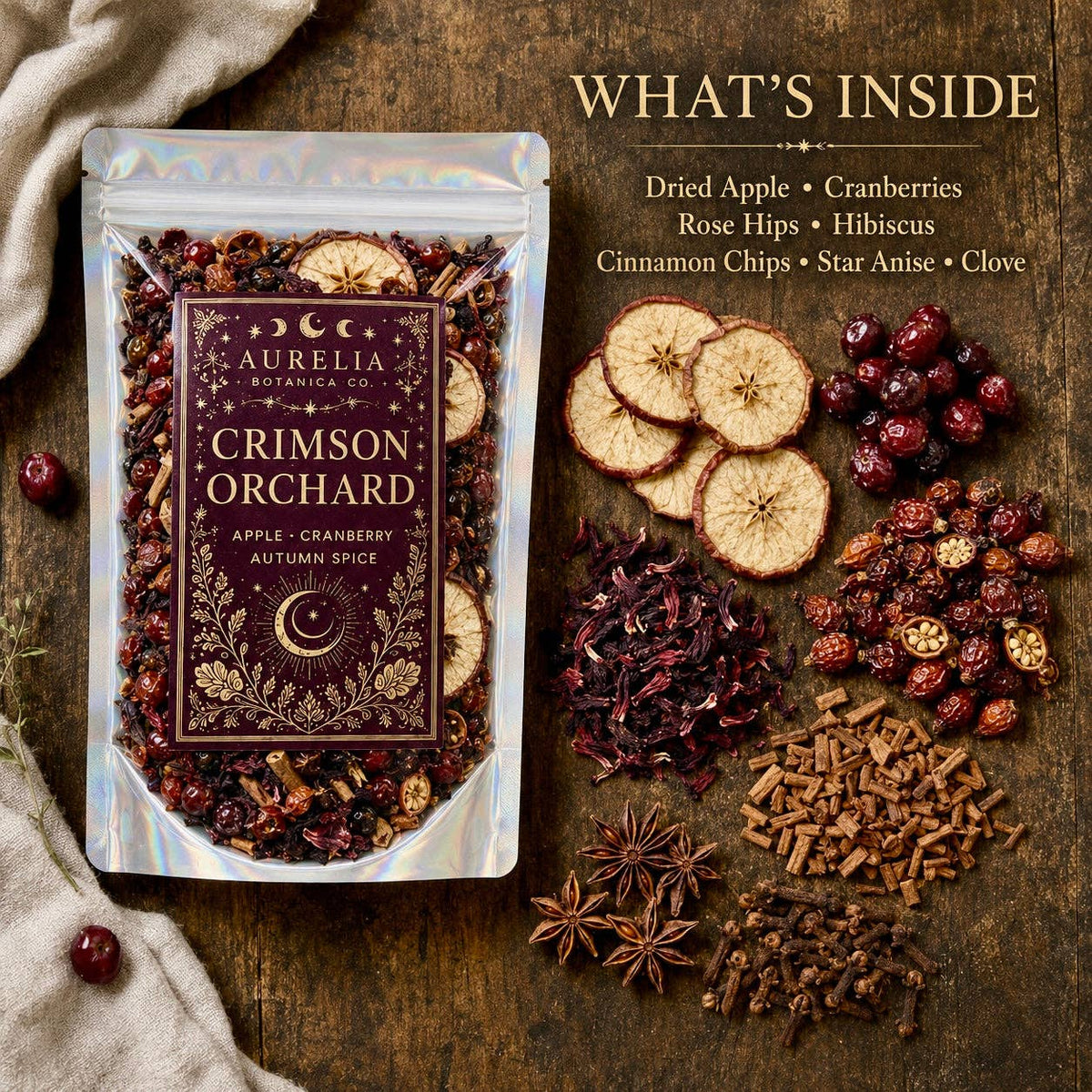 Fall Simmer Pot Collection – Botanical Stovetop Potpourri & Autumn Home Fragrance