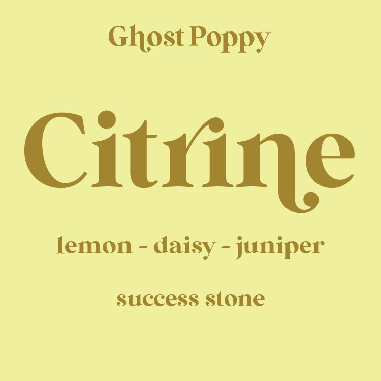 Citrine Candle