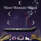 Triple Goddess Moons Resin Incense Burner