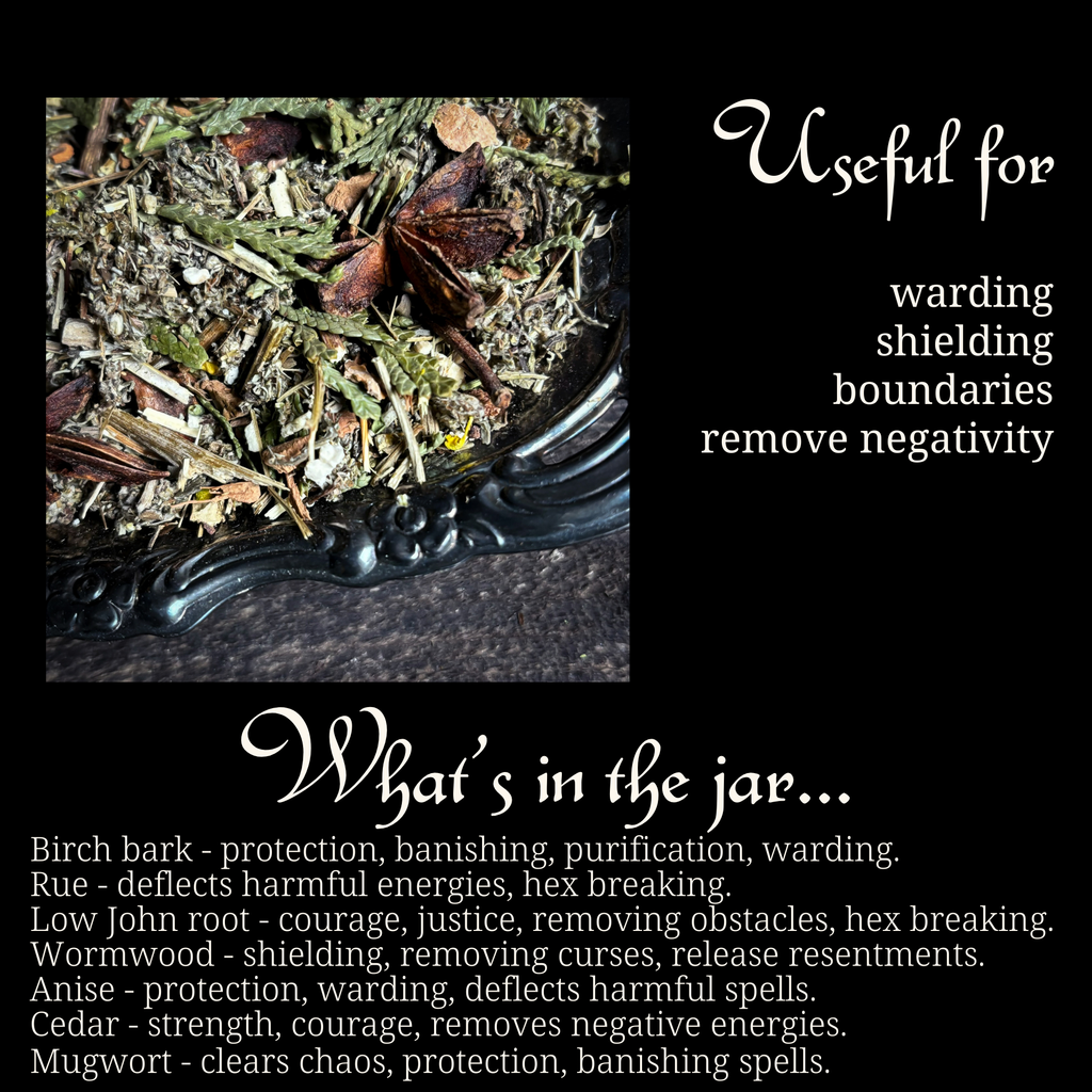 Banishing Spellwork Herb Blend • Shielding • Witchcraft