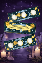 Moon Phase Abundance Bath Bomb Trio