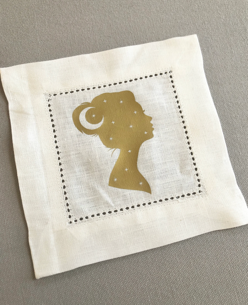Mystic Moon Lady Mini 6” Altar Cloth