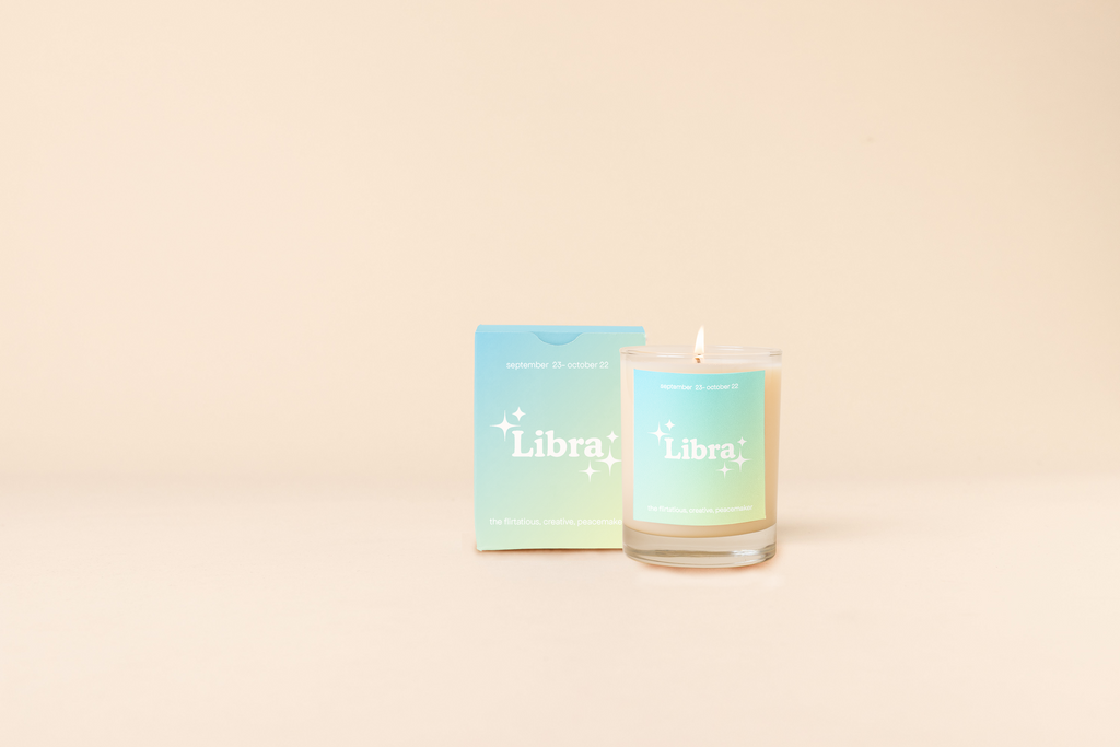 Astrology Signs Zodiac Candles - Glass Jar (14 oz)
