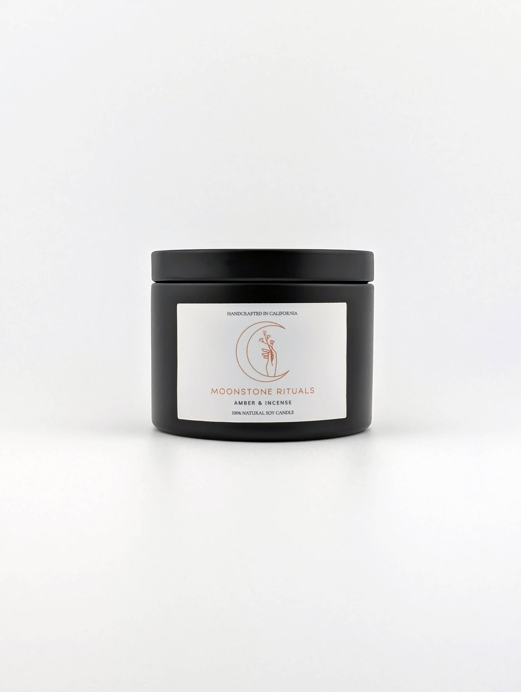 Amber & Incense Candle - Travel Tin (4 oz)