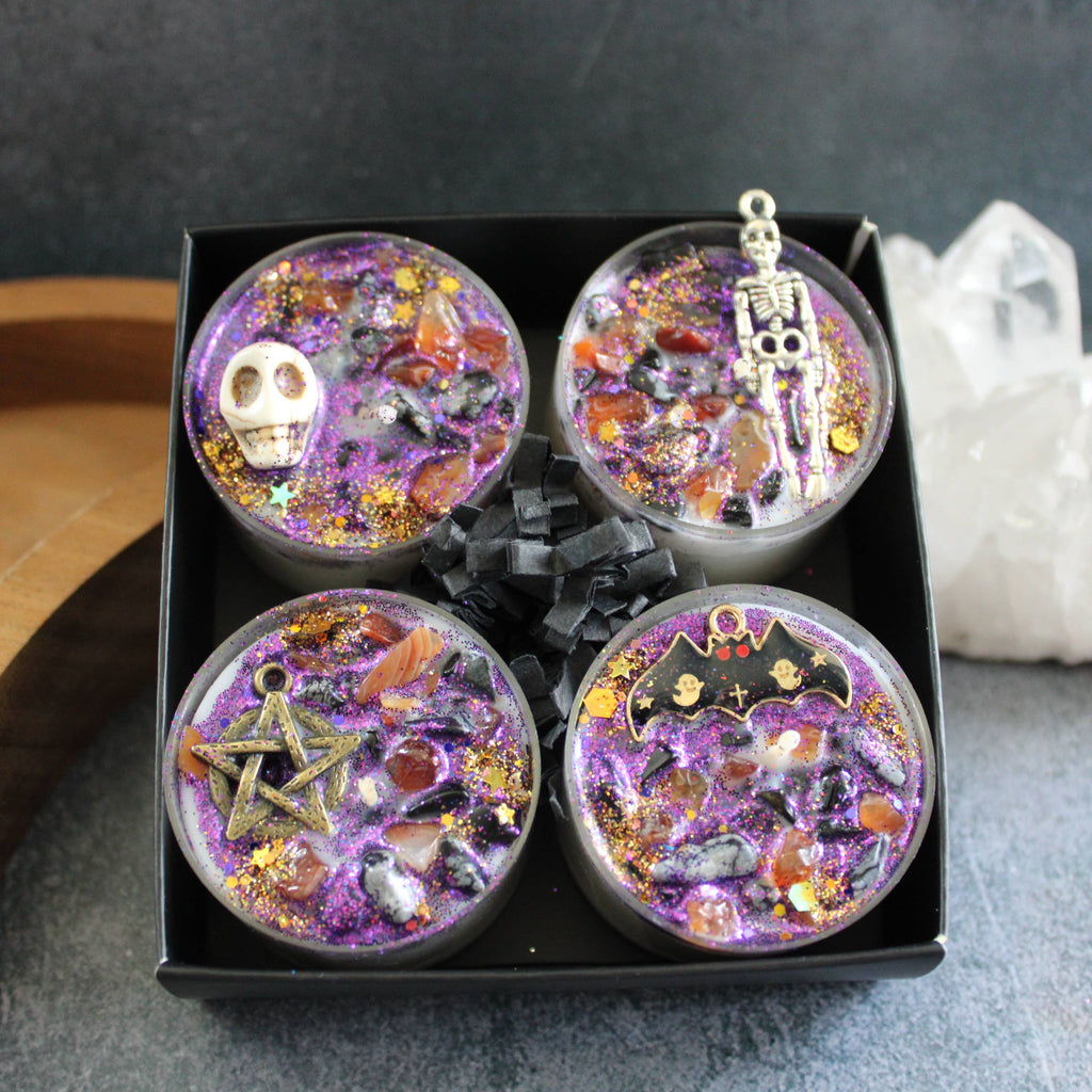 Samhain Sabbat Tealight Candles | Set of 4 