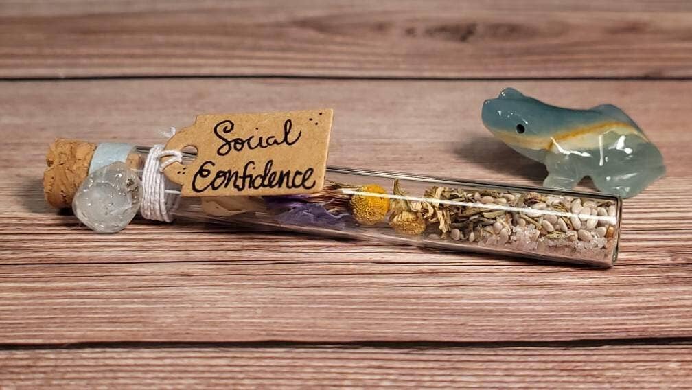 Social Confidence Spell Vial