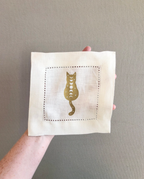 Mystic Moon Cat Mini 6” Altar Cloth