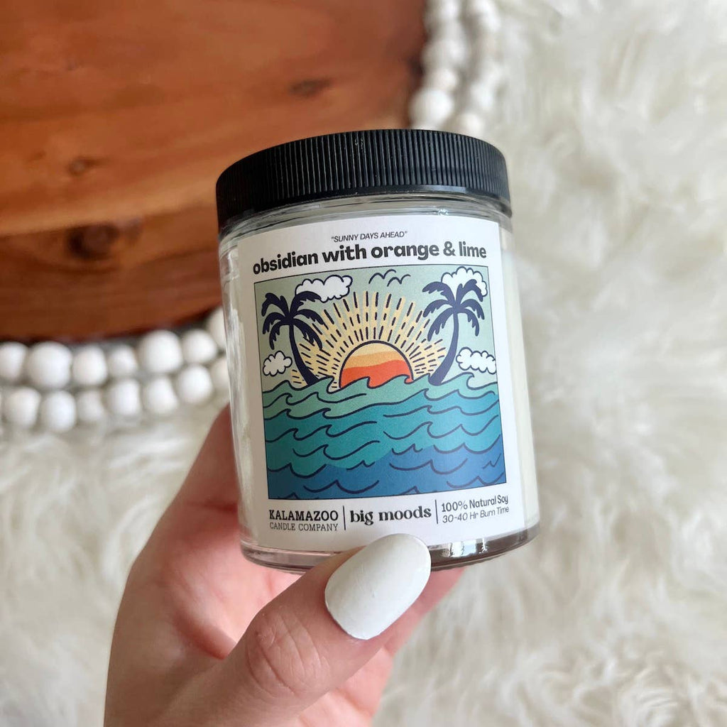 "Sunny Days Ahead" Soy Candle - Jar (5 oz)