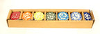 Chakra Ceramic Incense Holders (set of 7)