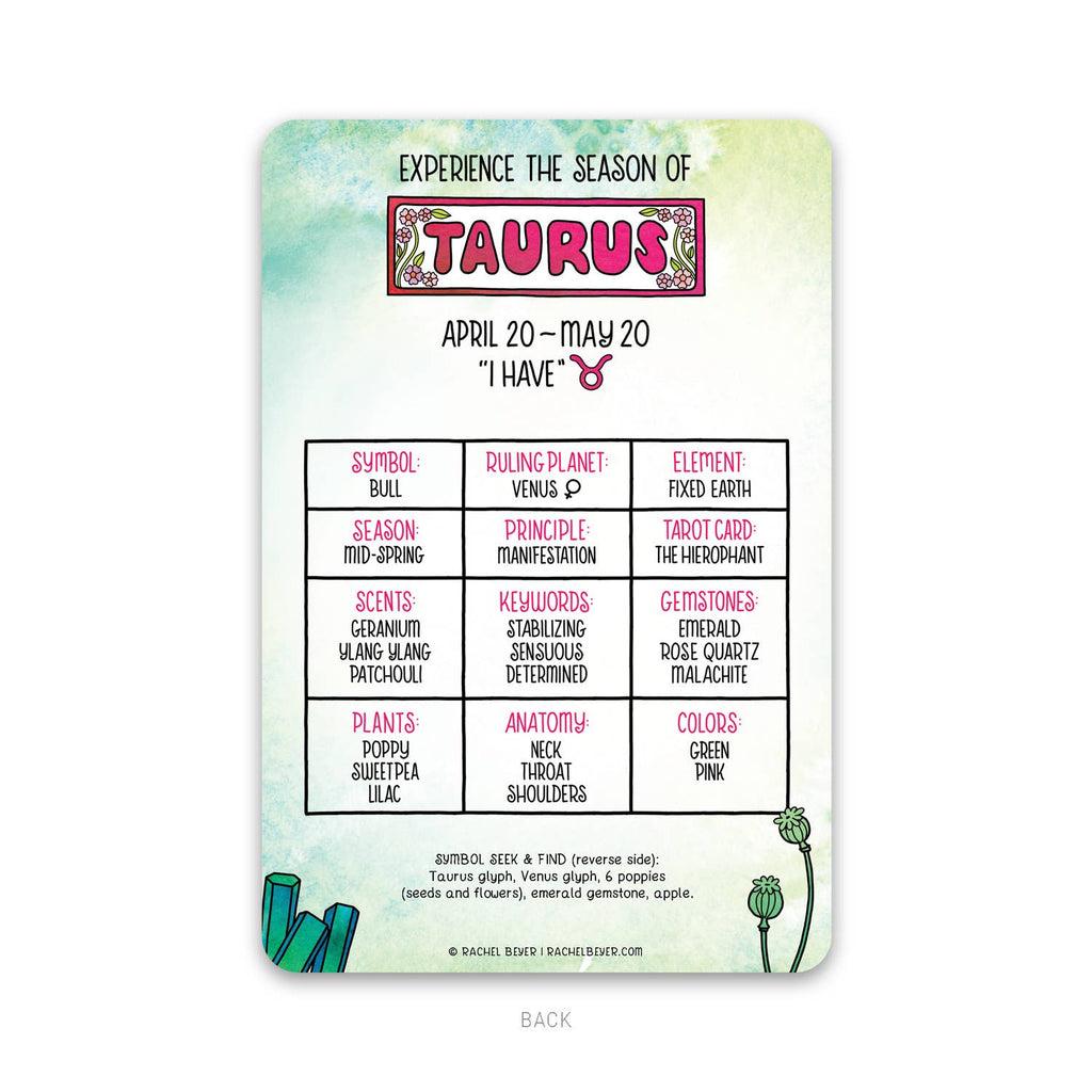 Taurus Zodiac Mini Art Print
