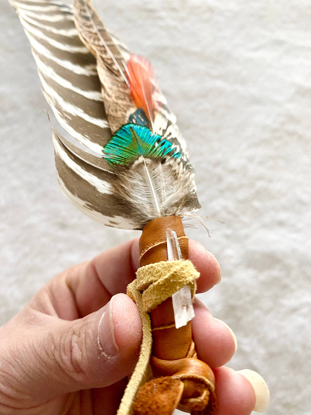 Smudging Feather Fans