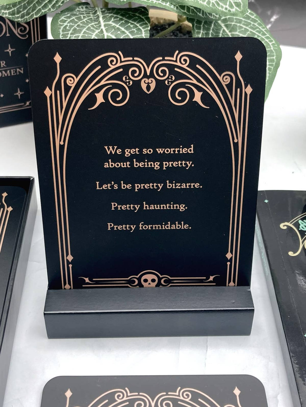 Sinister Affirmations Card Deck