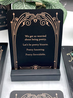 Sinister Affirmations Card Deck