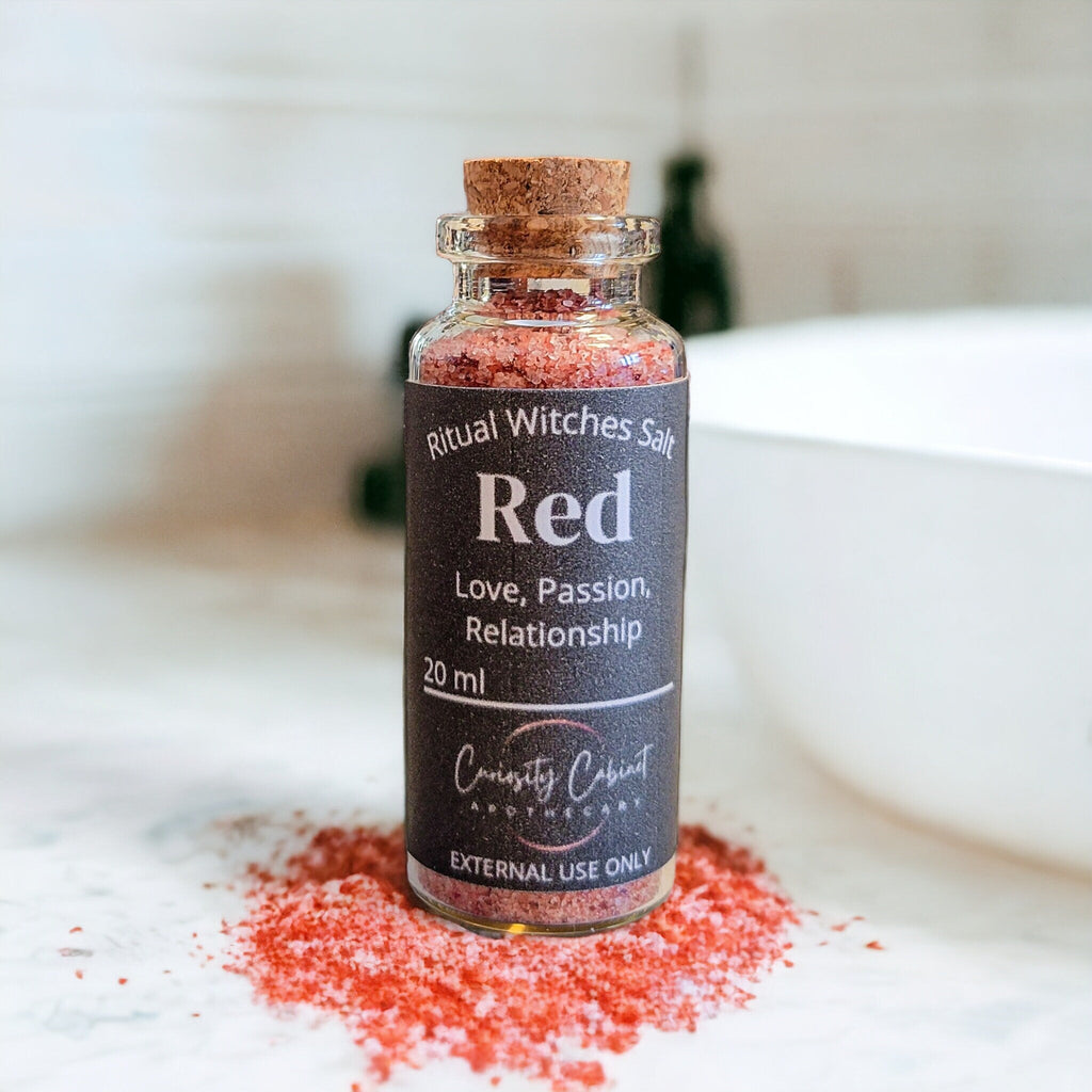 Witches Salt Altar Set: Ritual Magic, Protection, Healing