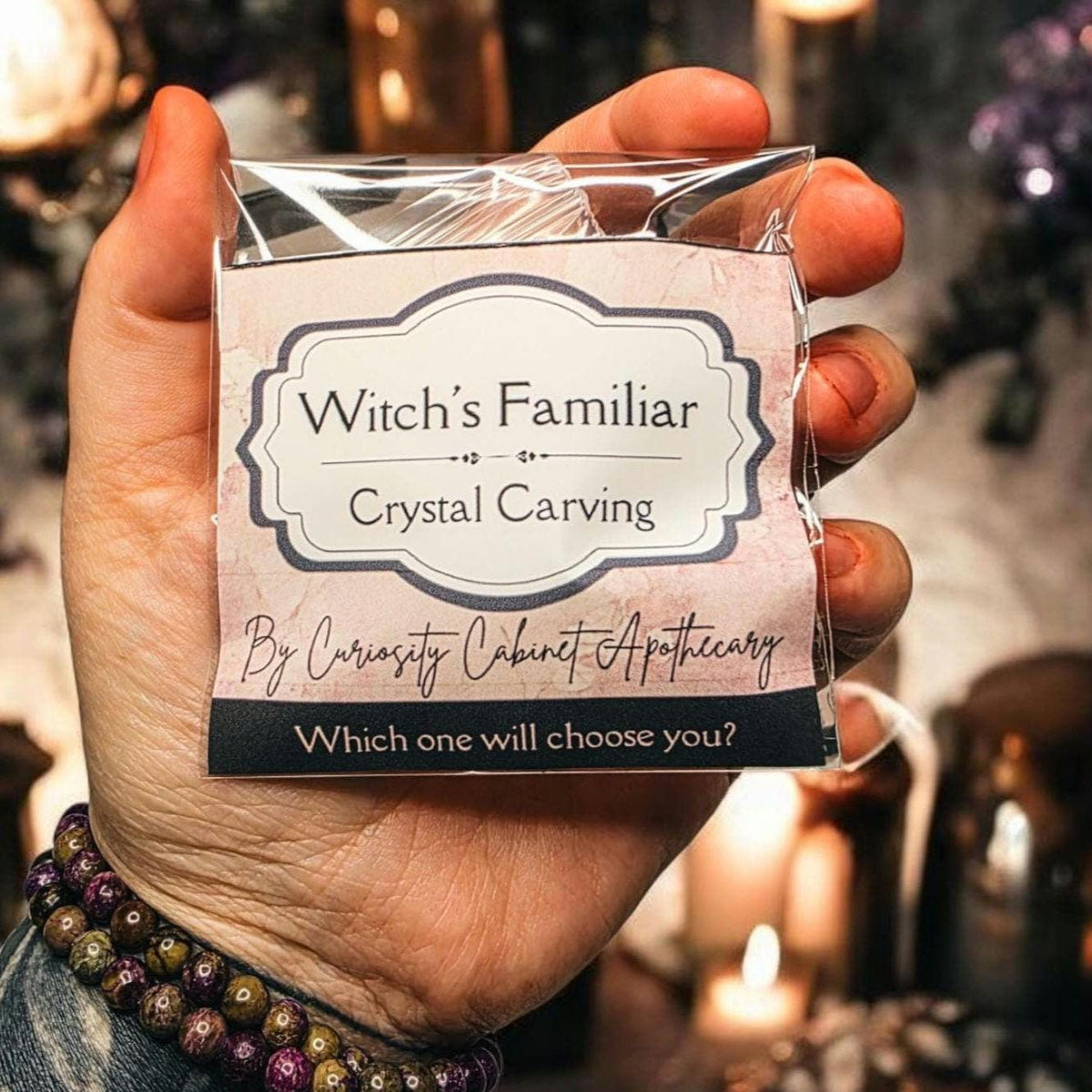 Witch's Familiar Blind Box Mini Crystal Carving - Which One Will Choose You?