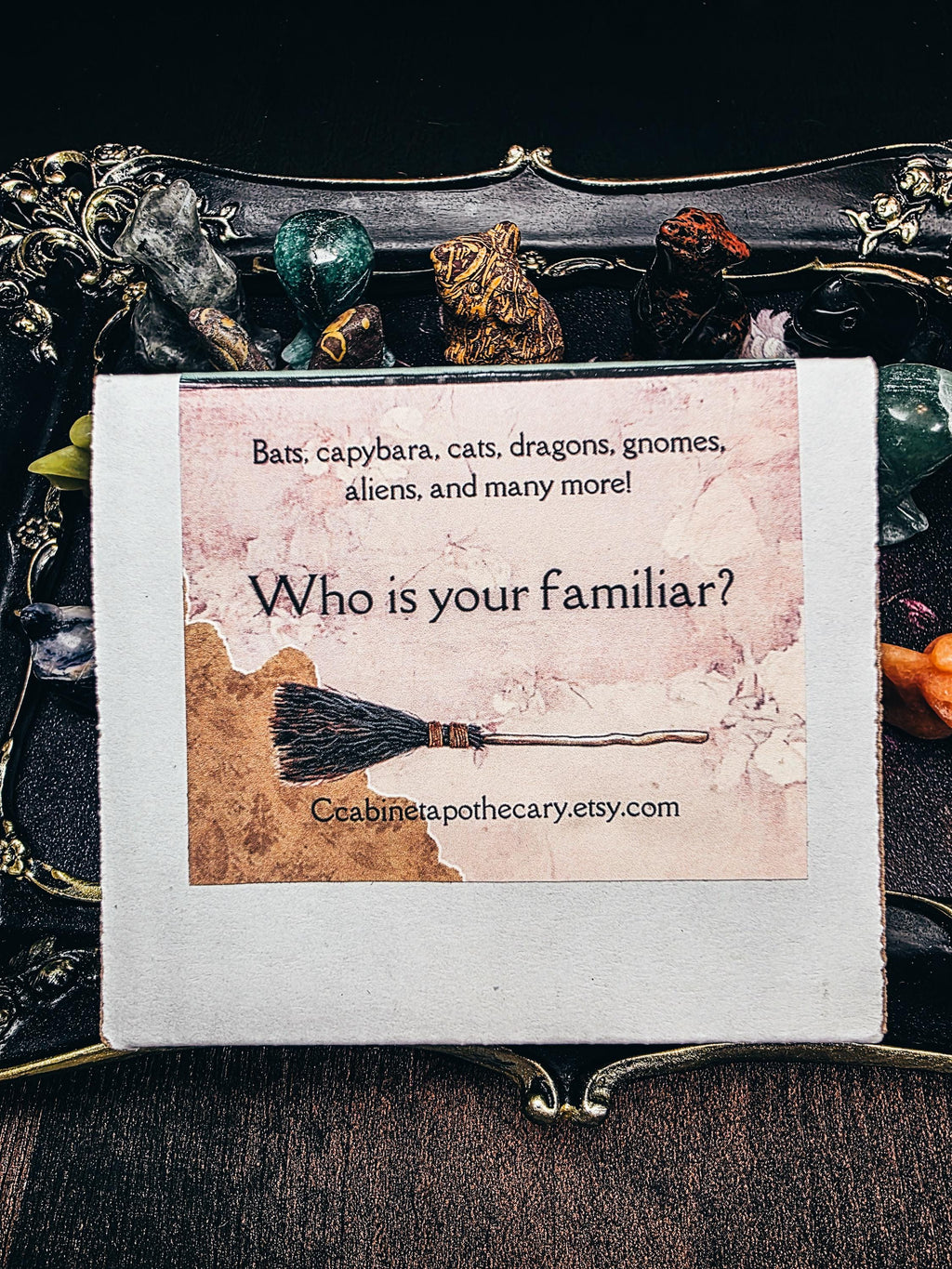 Witch's Familiar Blind Box Mini Crystal Carving - Which One Will Choose You?