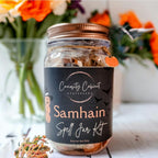 Complete 8 Pagan Sabbat Spell Jar Kit Set - Wheel of the Year Ritual Box - Witchy Gift for Her