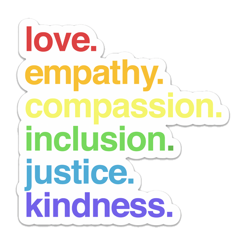 'Kindness Is' Pride Magnet