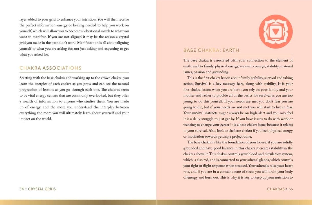Crystal Grids Book By Nicola Mcintosh - Master the Secrets of Manifestation