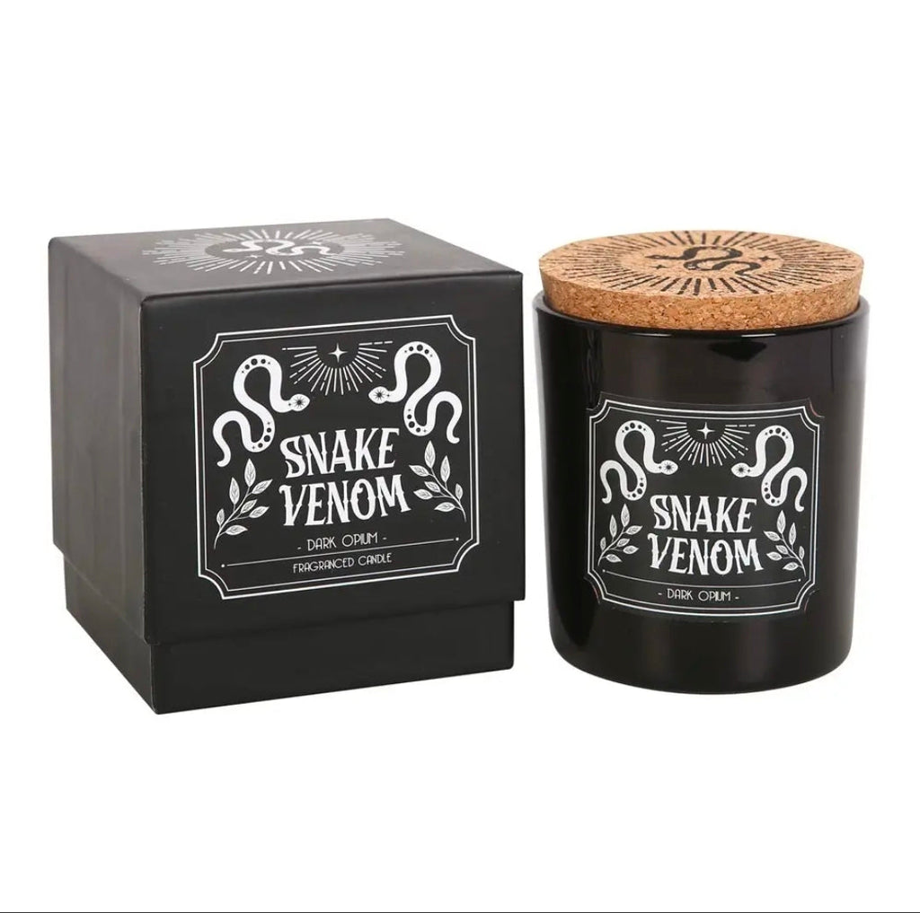 Snake Venom Dark Opium Candle - Small Jar