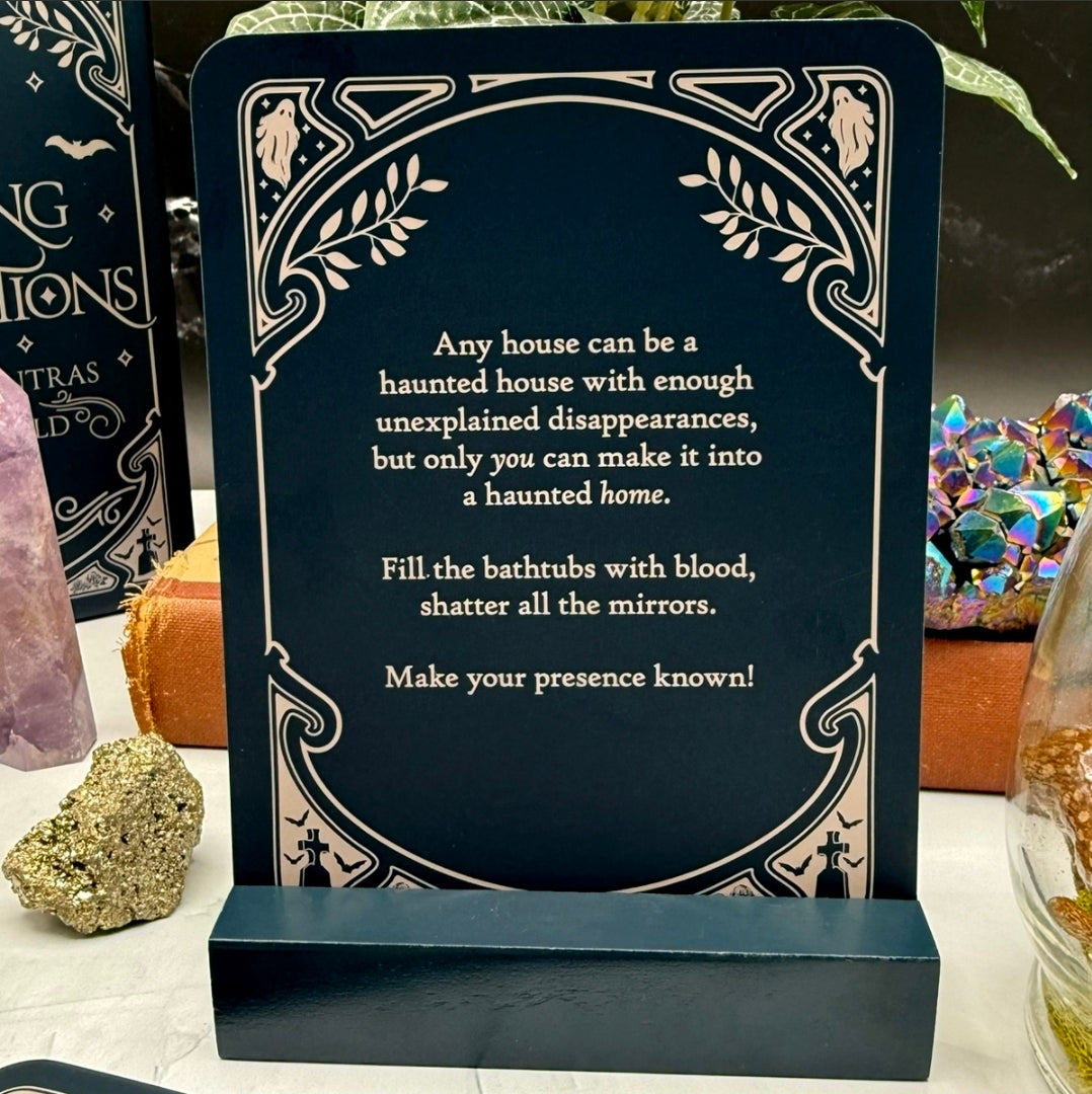 Haunting Affirmations Card Set by Boredwalk