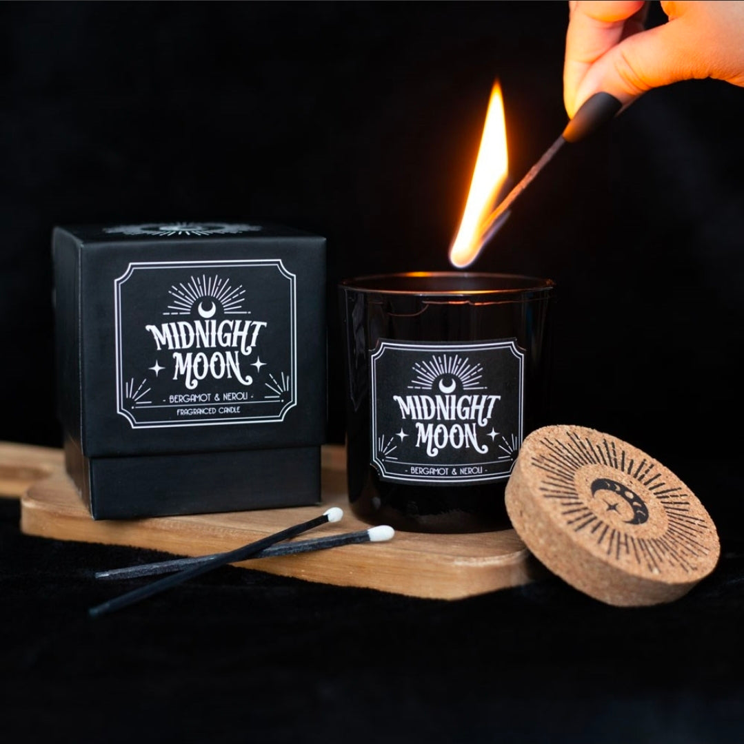 Midnight Moon Bergamot & Neroli Candle - Small Jar