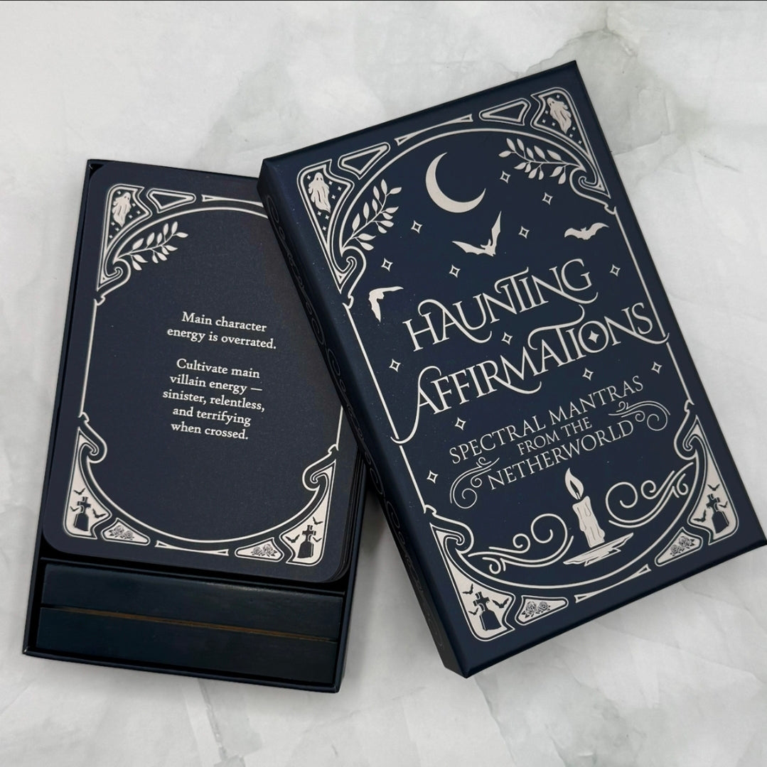 Haunting Affirmations Card Set by Boredwalk