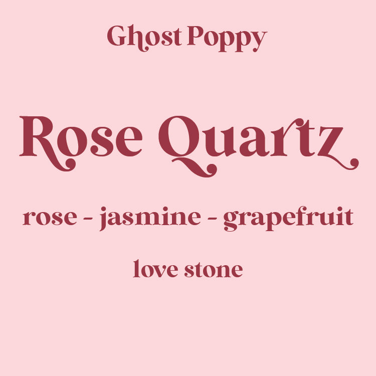 Rose Quartz Candle
