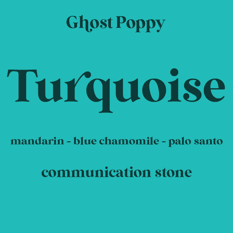 Turquoise Perfume Oil