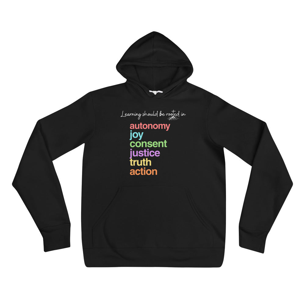 Learning Should Be Rooted Pullover Fleece
