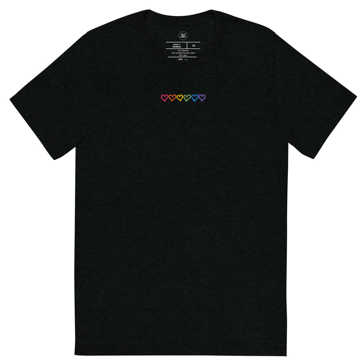 Embroidered Hearts Classic Tee